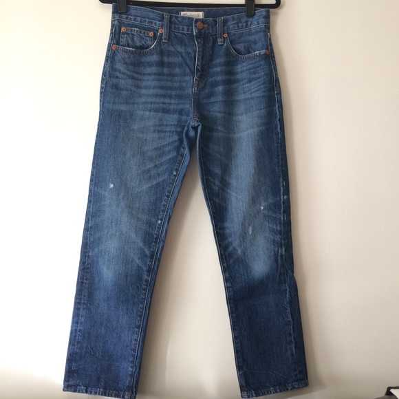 Madewell Denim - Madewell Straight Leg Crop Jean